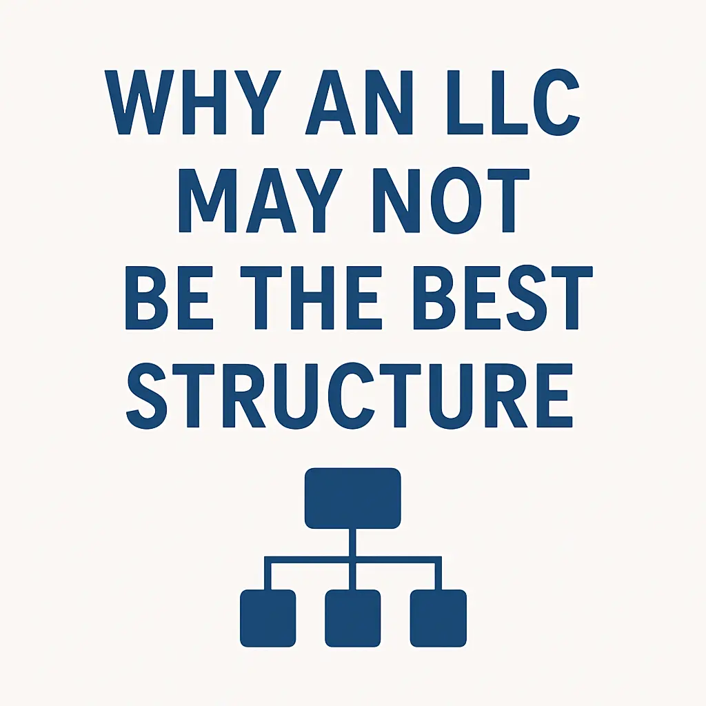 EBOOK- WHY LLC MAY NOT BE THE BEST STRUCTURE